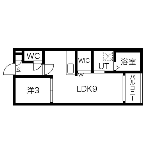 REGALEST LESATOの間取り