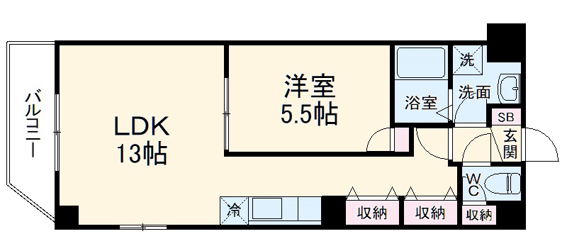 KENEDIX千葉中央の間取り