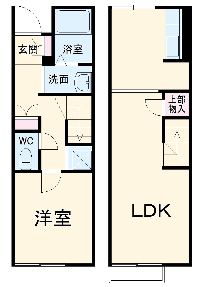 レオネクストレリーフの間取り