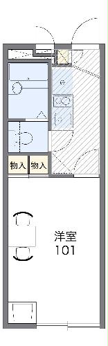 レオパレスレジデンスの間取り