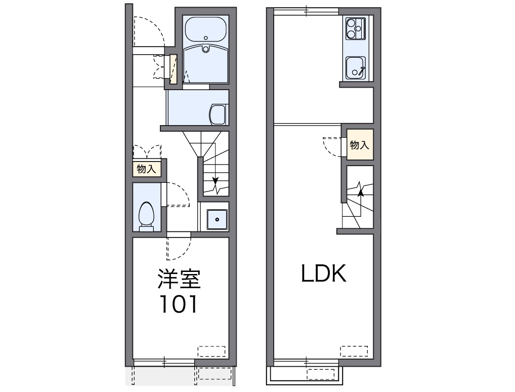レオネクスト駿河の間取り