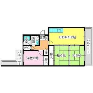 リバーサイド香椎の間取り