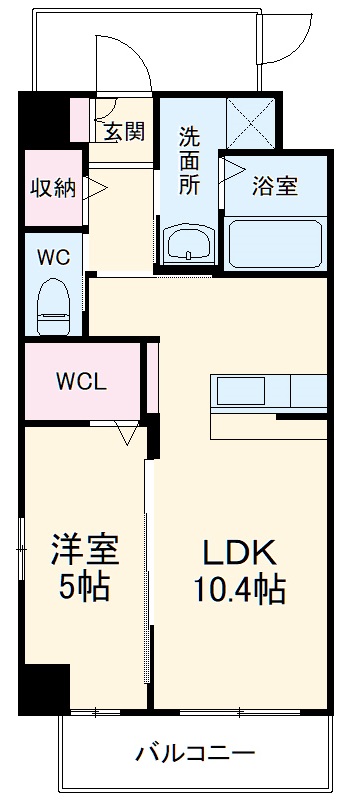 グランドソレイユ道下の間取り