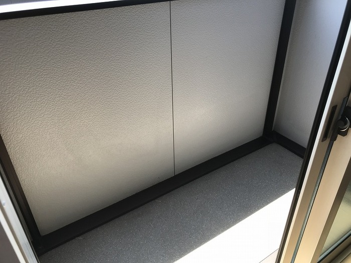 12/26 バルコニー