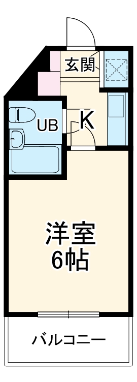 持田レジデンス・401号室の間取り