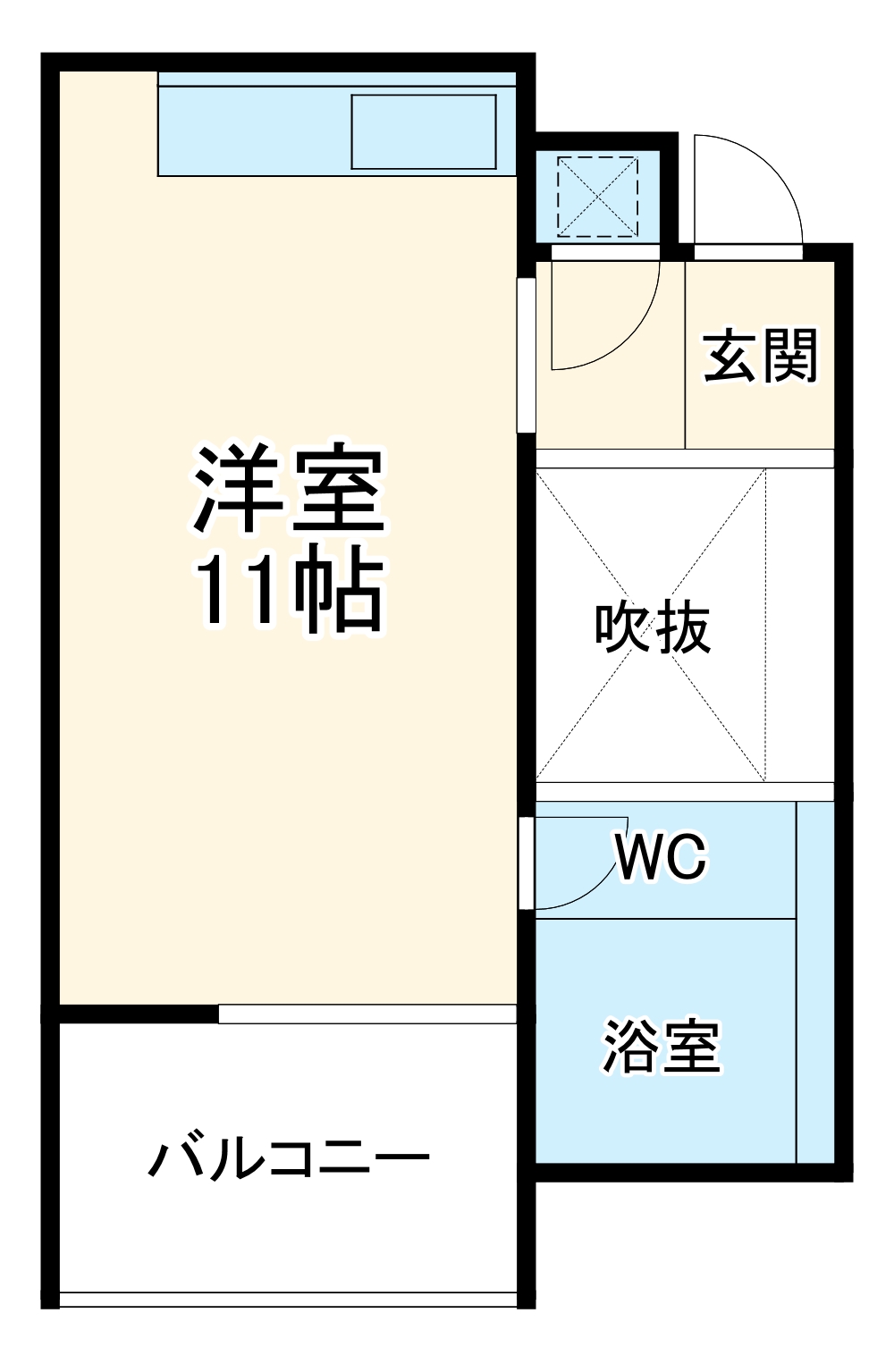 クレイタスパークⅤの間取り