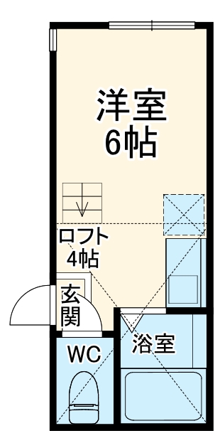 ユナイト藤崎メアリーバーンズの間取り