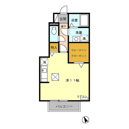 ローズコート上耕地の間取り