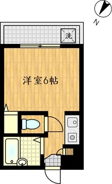 ファインズコート渡田の間取り