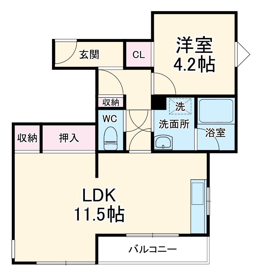 鎌倉ピュアハイムの間取り