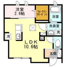 Dolcevitaの間取り