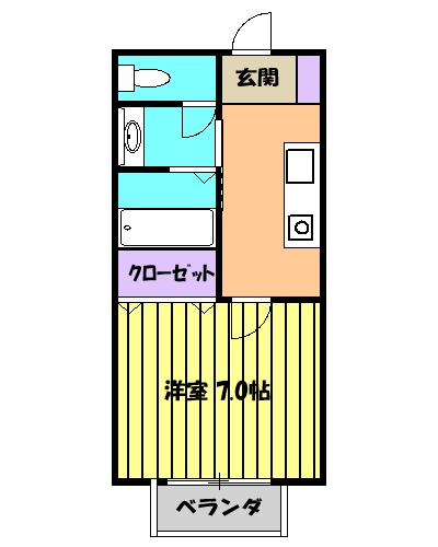 フローレンスヒルズの間取り