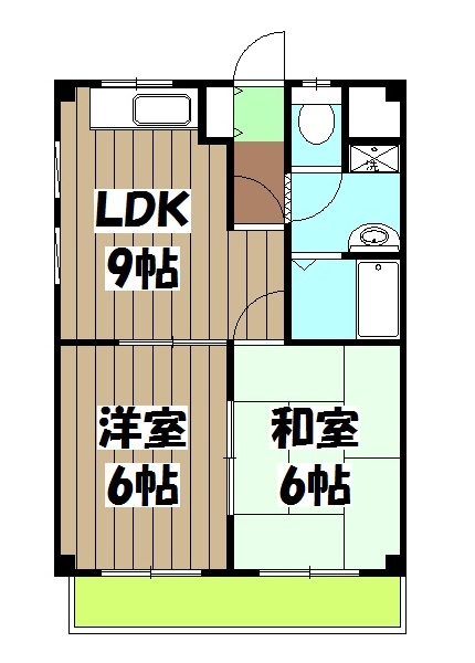 コスモアーク83の間取り