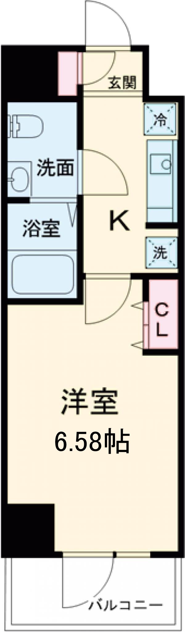 La Douceur新小岩の間取り