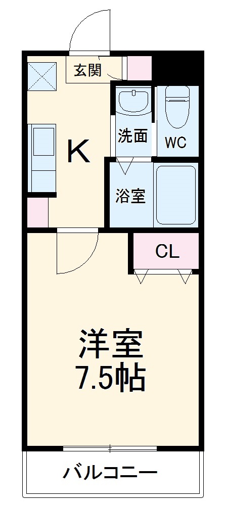 A・City柴田本通の間取り