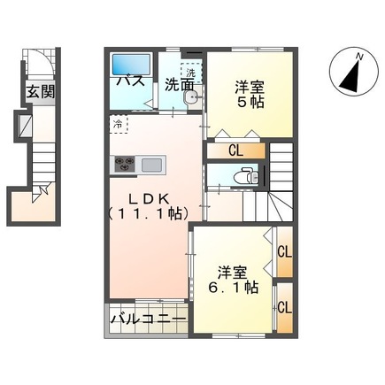 カステロの間取り