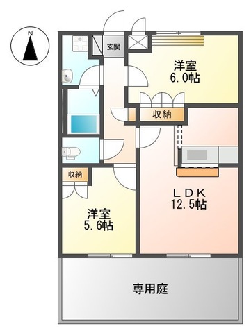 グリーンパークC棟の間取り