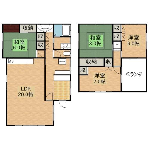 佐鳴台4丁目21-5の間取り