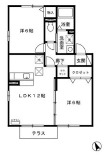 ウィステリアの間取り