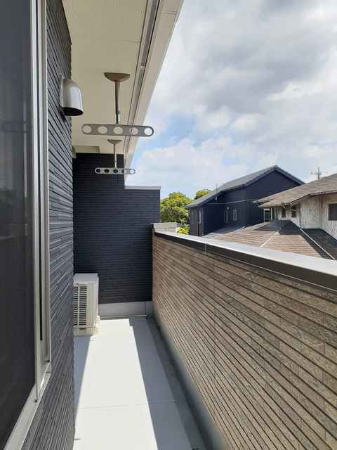 12/25 バルコニー