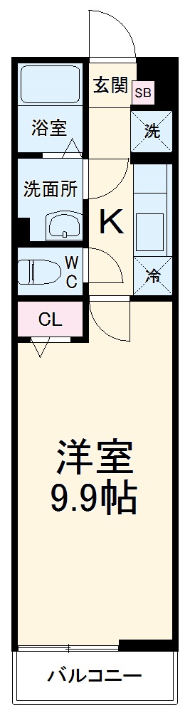 リブリ・シャン.ハイツ 中浦和の間取り