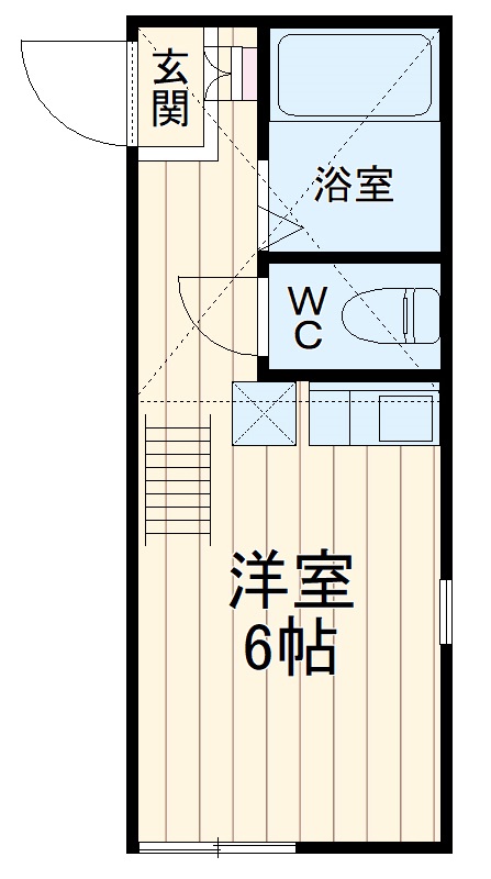 ユナイト南太田サクラメントの間取り