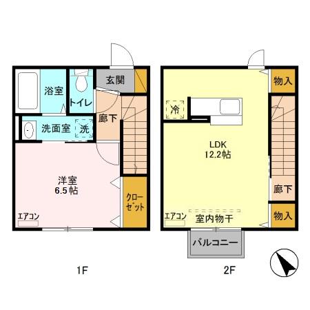 ファースト ステージの間取り