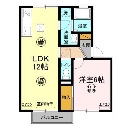 メゾン森Part Ⅶの間取り