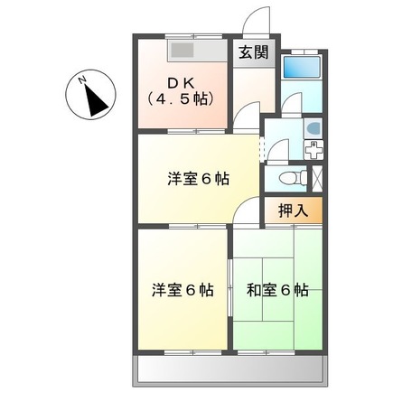 ロイヤルガーデンKの間取り