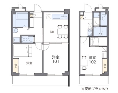レオパレス古島HIGAの間取り