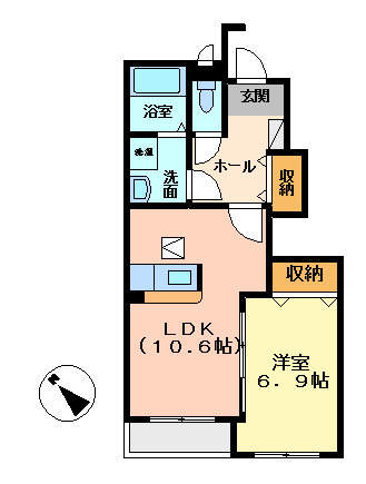 コモド ピノⅢの間取り