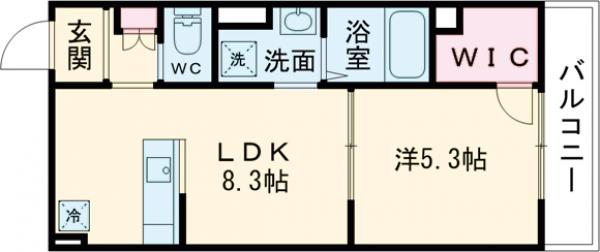 フォレストメゾン雪が谷の間取り