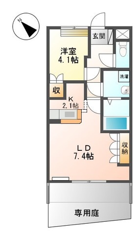 シャーロット・Ⅱの間取り