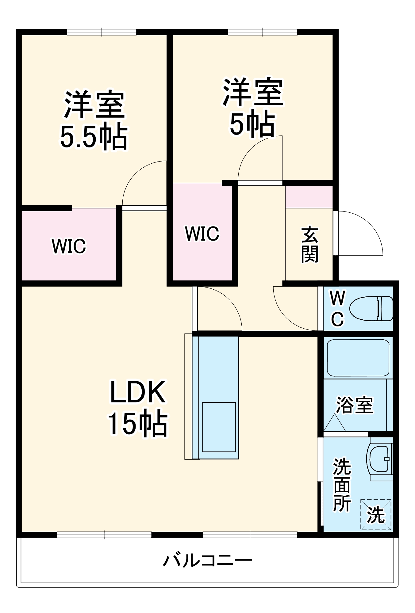 寺島レジデンスの間取り