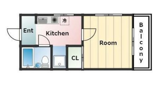 タイショウハイツ穴川の間取り