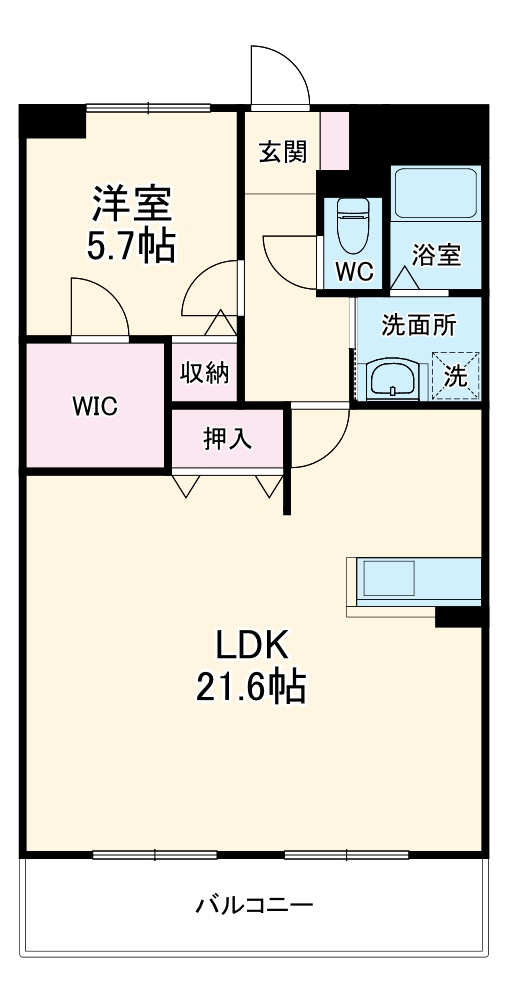 ベルドミール豊川の間取り