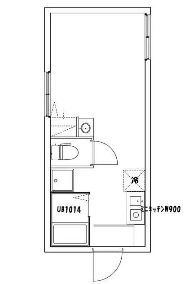 NT祐天寺コーポA棟の間取り