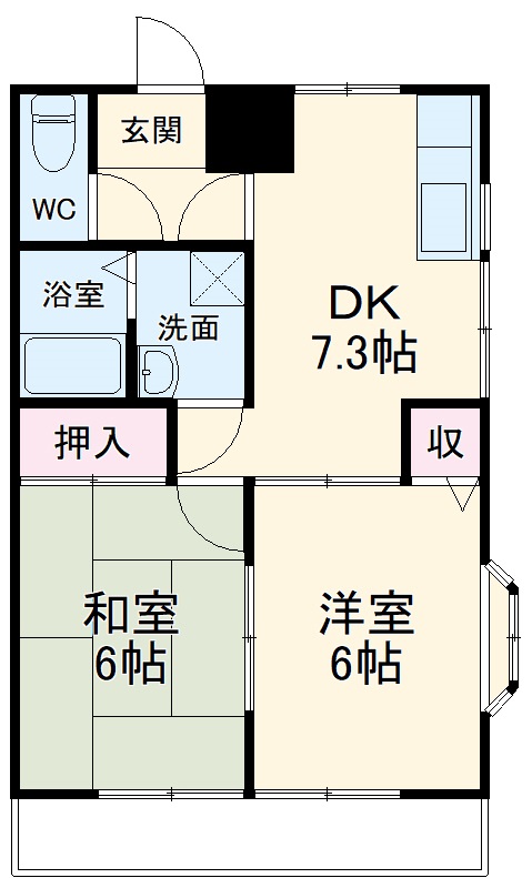 ベル牛久保の間取り