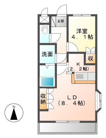 アレグリアの間取り
