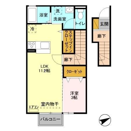 Mirabell Court(ミラベルコート)の間取り