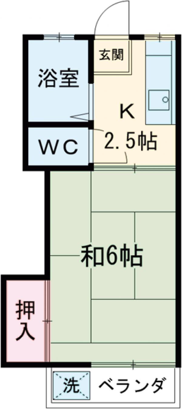 栄ビルの間取り