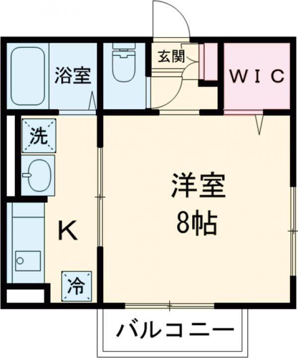 メル・ローズの間取り