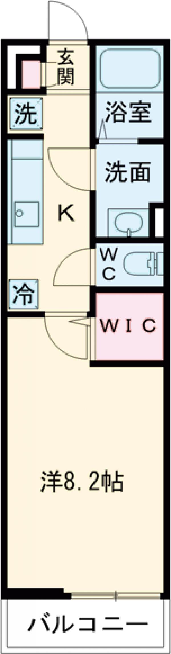 リブリ・インベスト府中の間取り