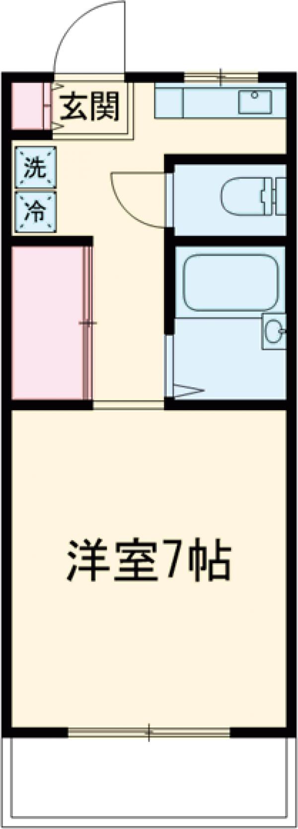 サエキコートの間取り