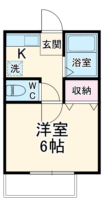 グリーンヒル弐番館の間取り