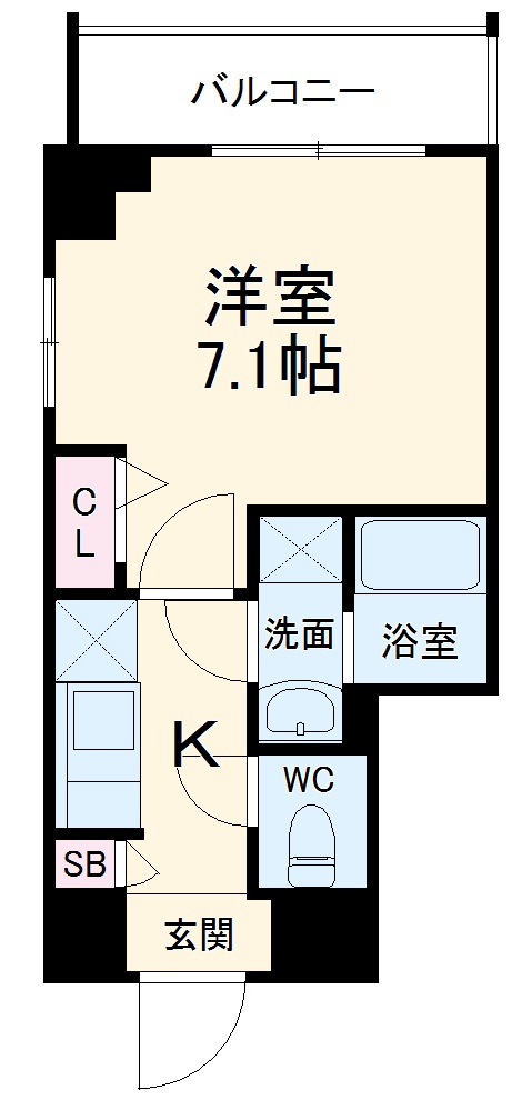 サムティレジデンス市川の間取り