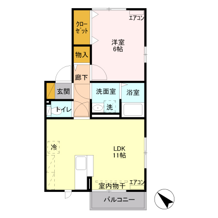 メイプルの間取り