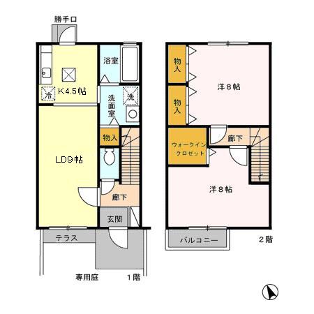 マルシェの間取り