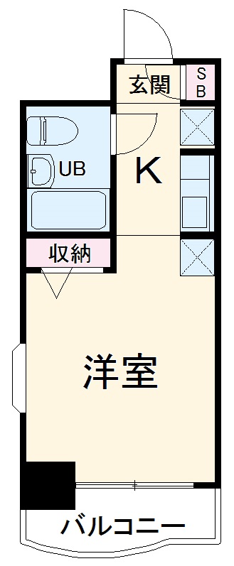 ベルシェ船橋ラマージュの間取り