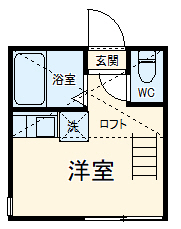 ユナイト追浜バリエールの間取り